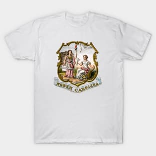 1876 North Carolina Coat of Arms T-Shirt